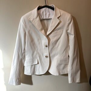 Theory - Cream White Women's Blazer - Size 12